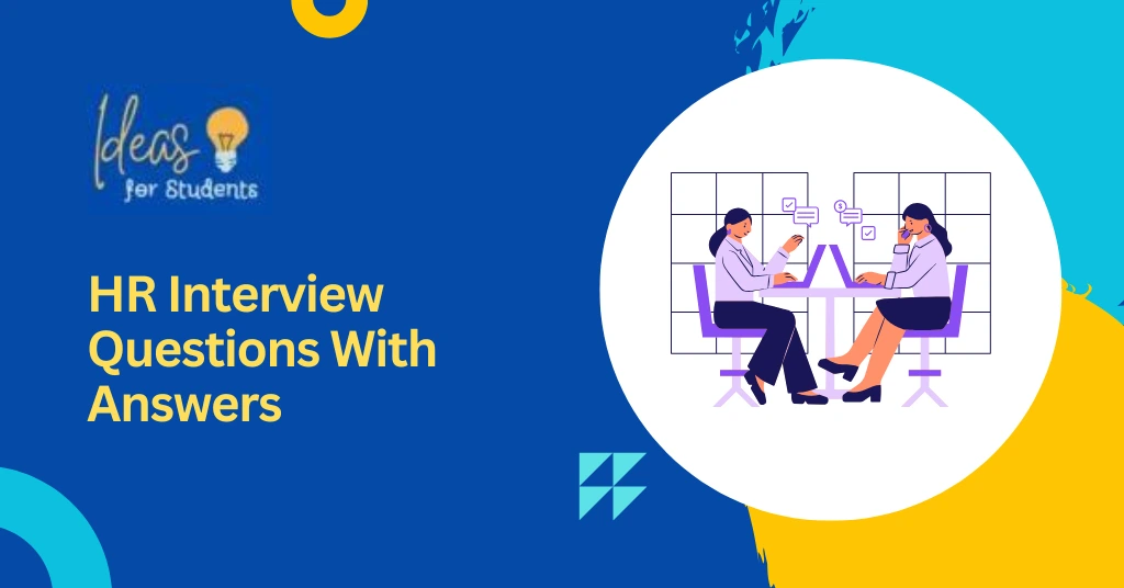 HR Interview Questions With Answers