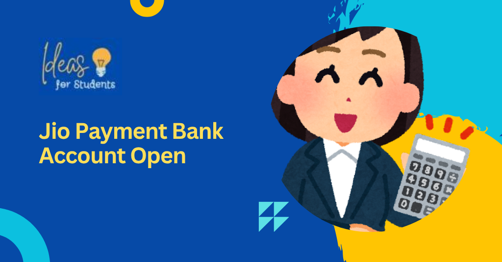 Jio Payment Bank Account Open